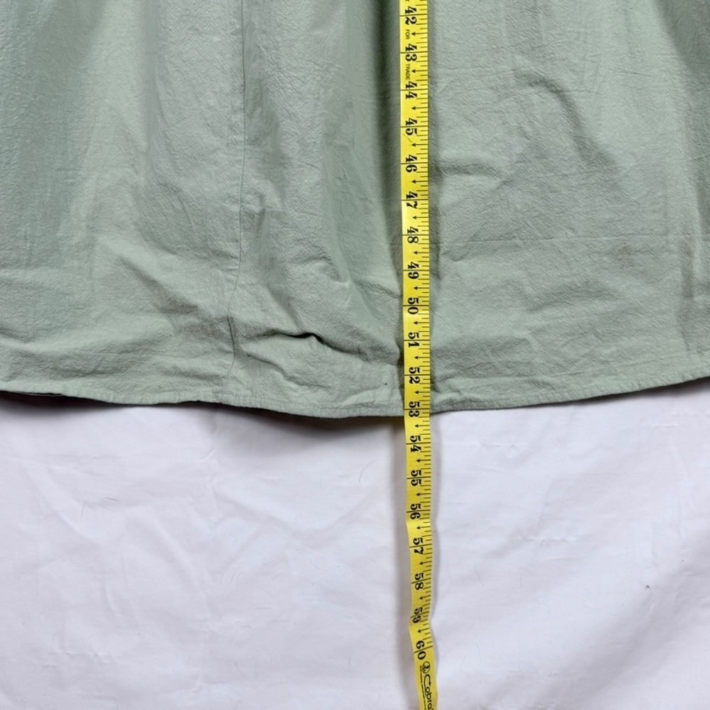 Nasty Gal Green Maxi Dress 0 Smocked Puff Sleeve Cottagecore Country - Picture 11 of 11